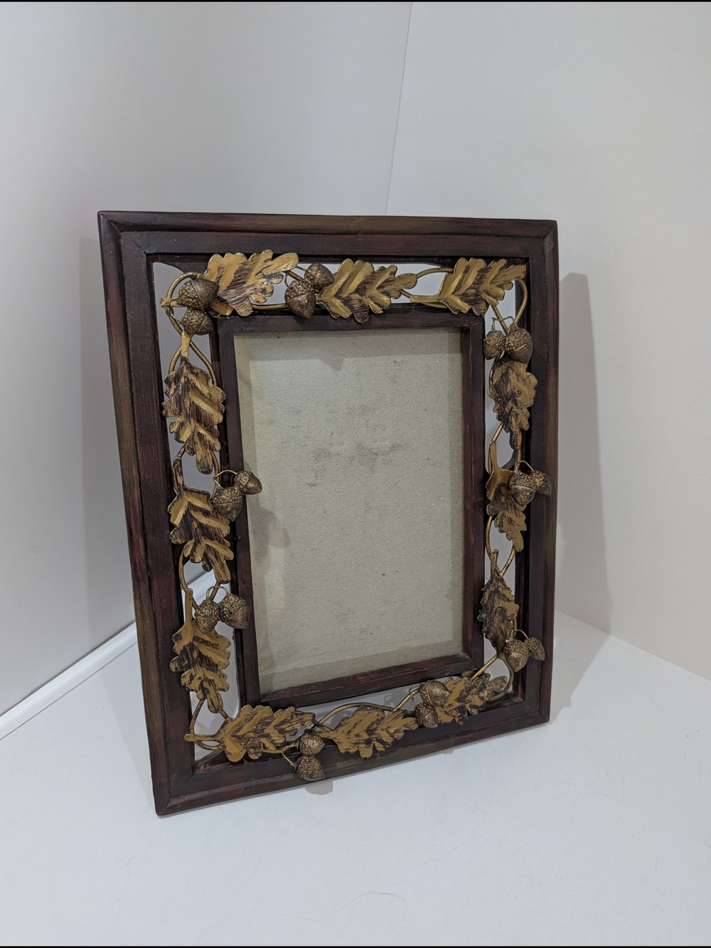 Russ Oak Leaf and Acorn Picture Frame 4x6